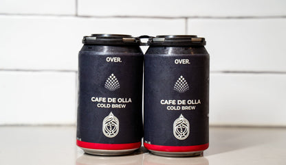 4-Pack - 12oz Canned Café De Olla Cold Brew